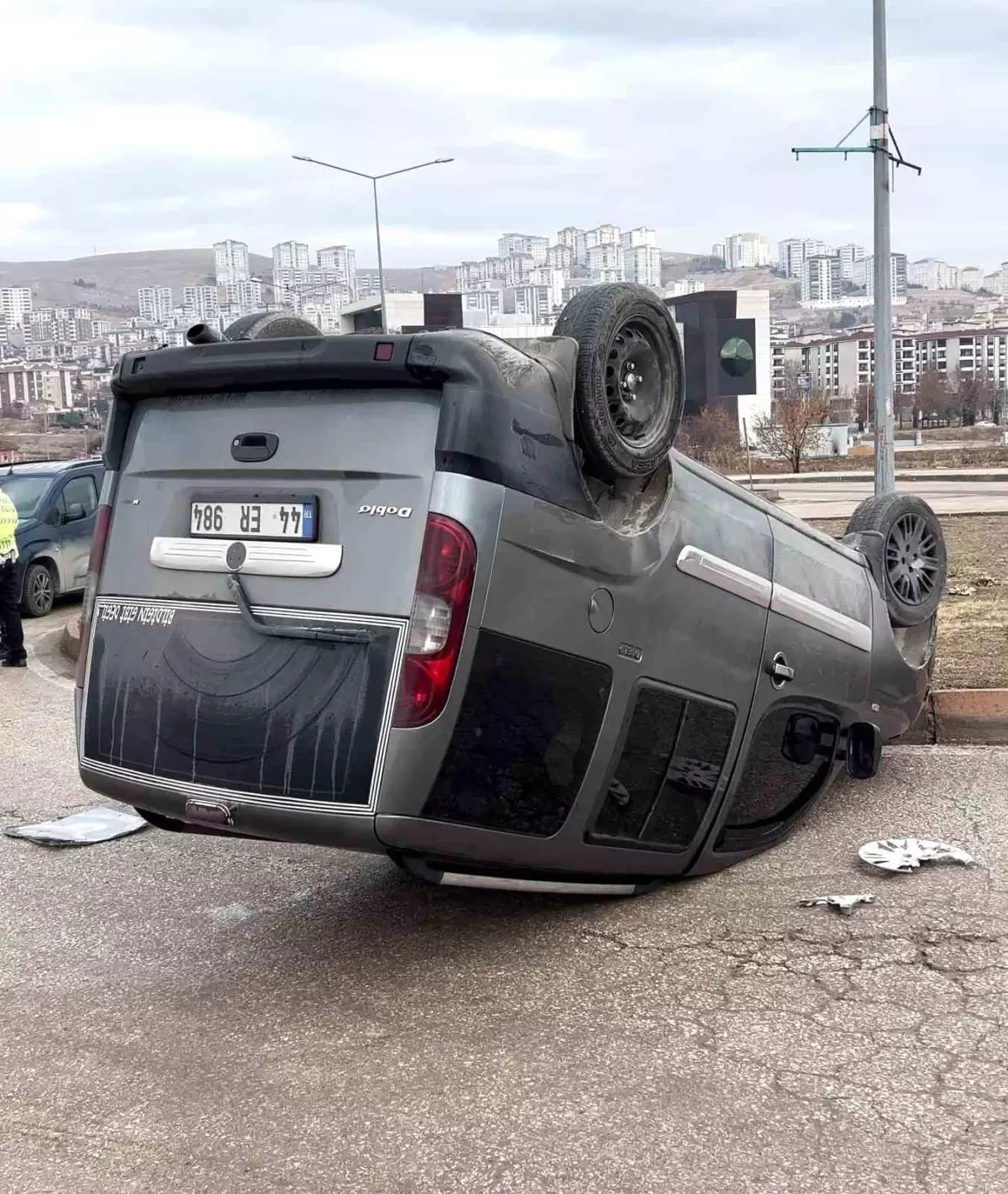 Elazığ\'da Kaza: 1 Yaralı