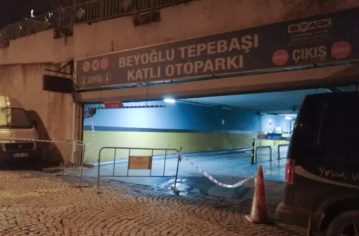 Beyoğlu Tepebaşı Otoparkı Boşaltıldı