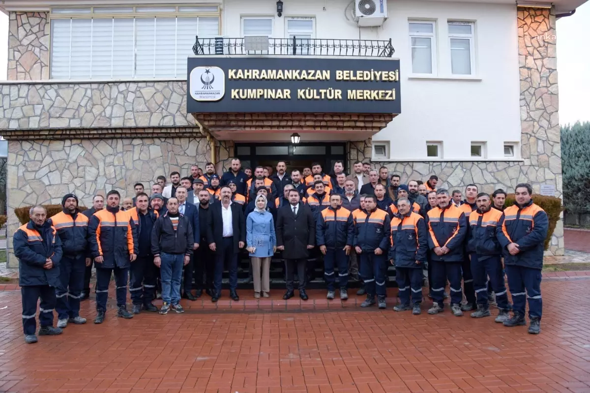 Kahramankazan Belediye Başkanı Personel İle Kahvaltıda Bir Araya Geldi