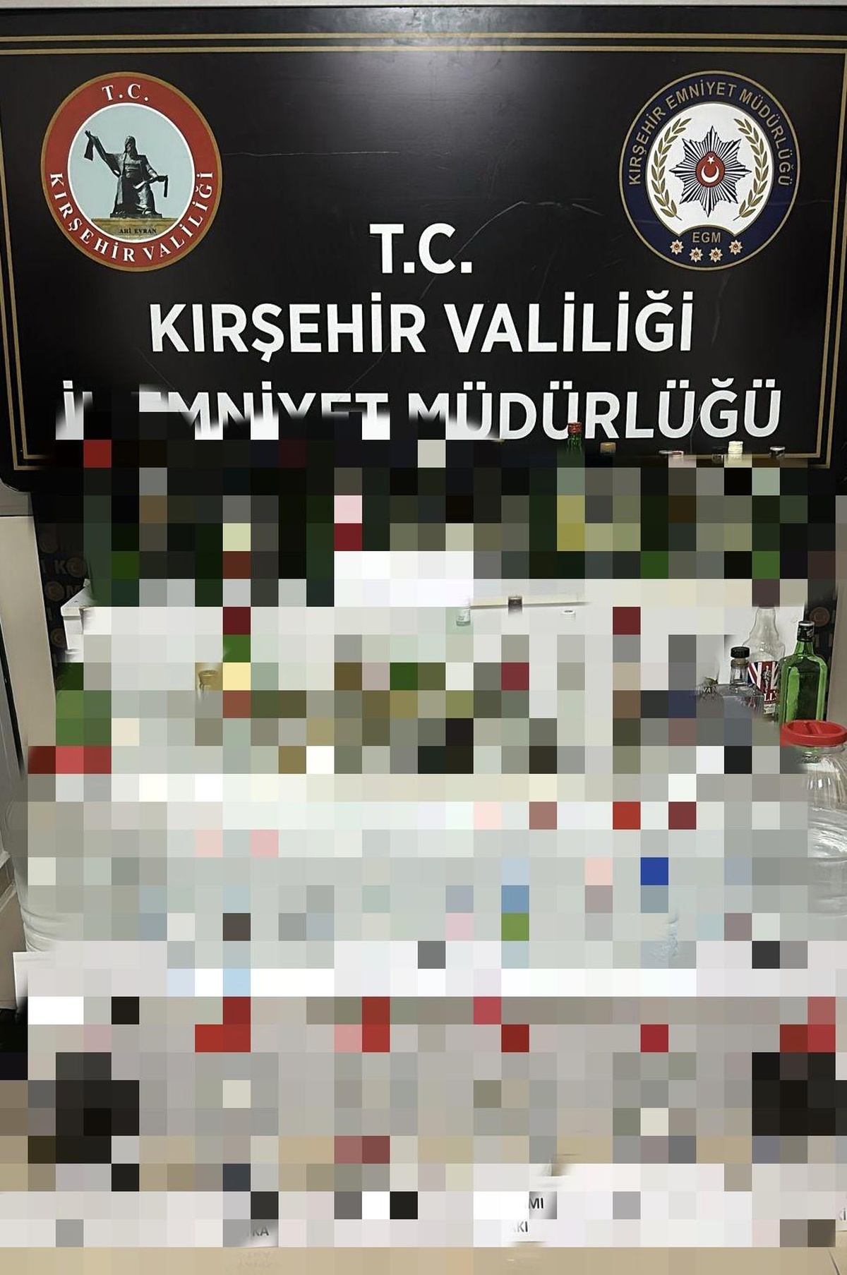 Kırşehir\'de Sahte Alkol Operasyonu