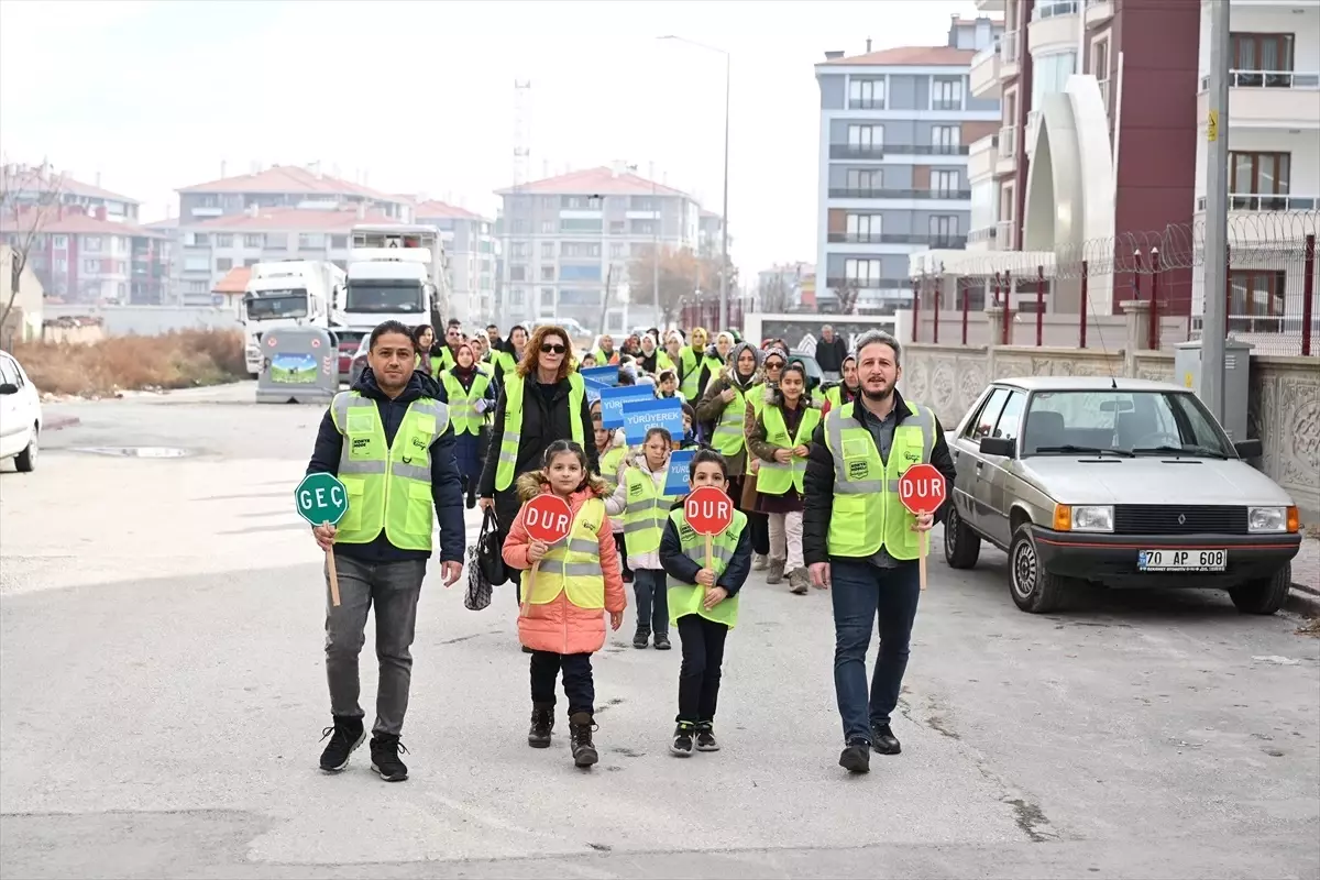 Konya\'da Güvenli Okul Yolları Projesi