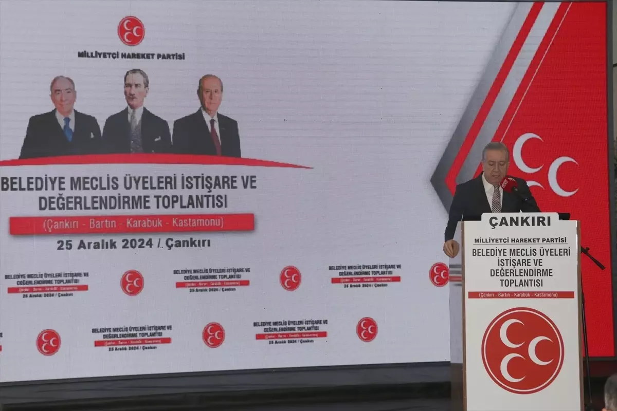 MHP\'den Mazlumların Sesi Vurgusu