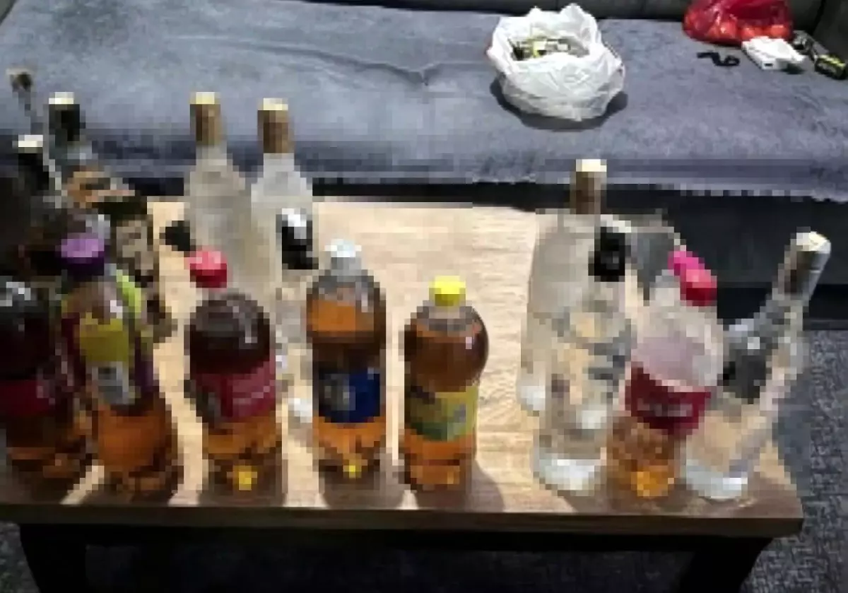 Sakarya\'da 820 Litre Sahte Alkol Ele Geçirildi