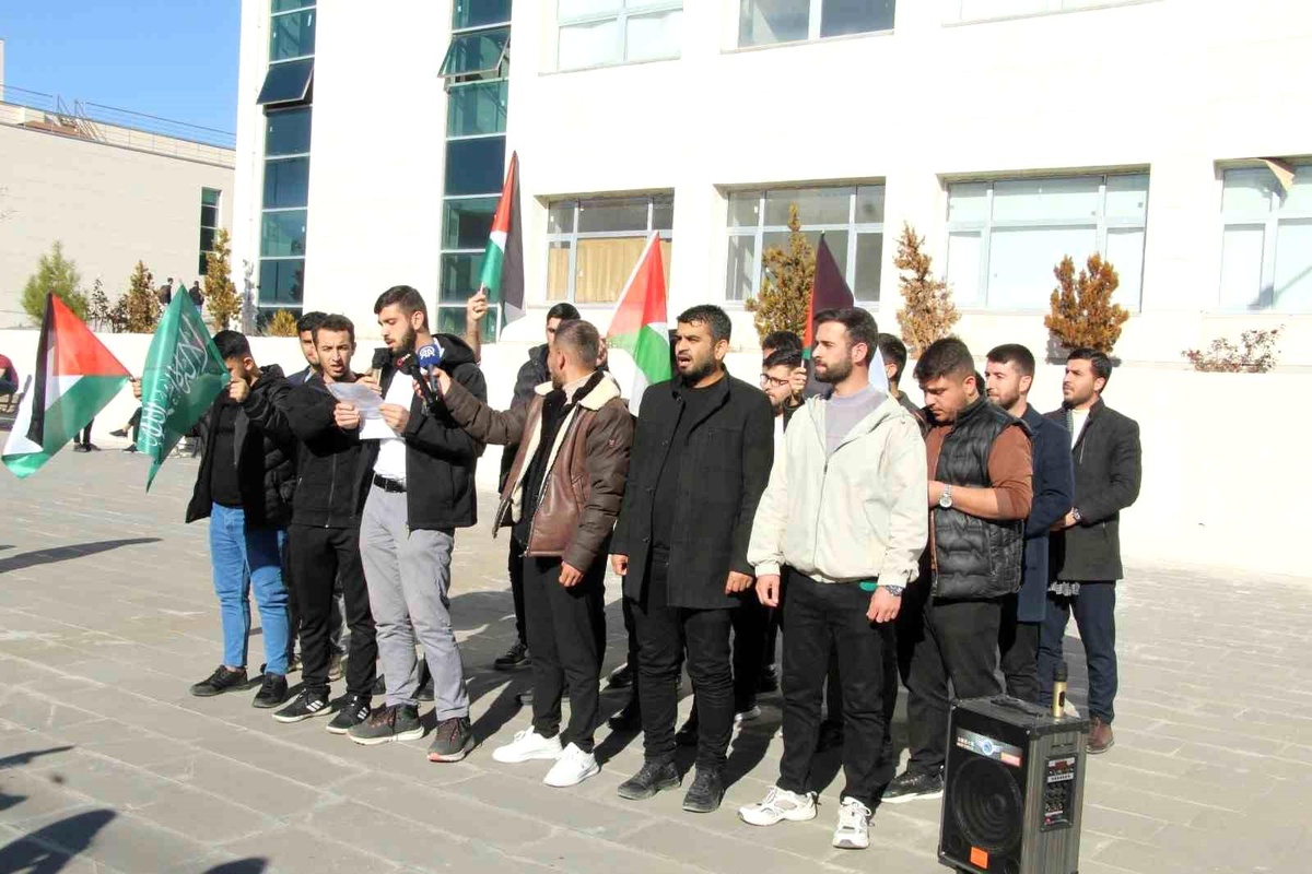 Şırnak\'ta İsrail Protestosu