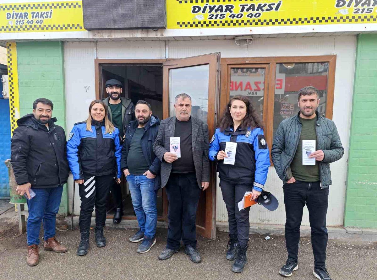 Ağrı’da Taksi Sürücülerine Bilgilendirme