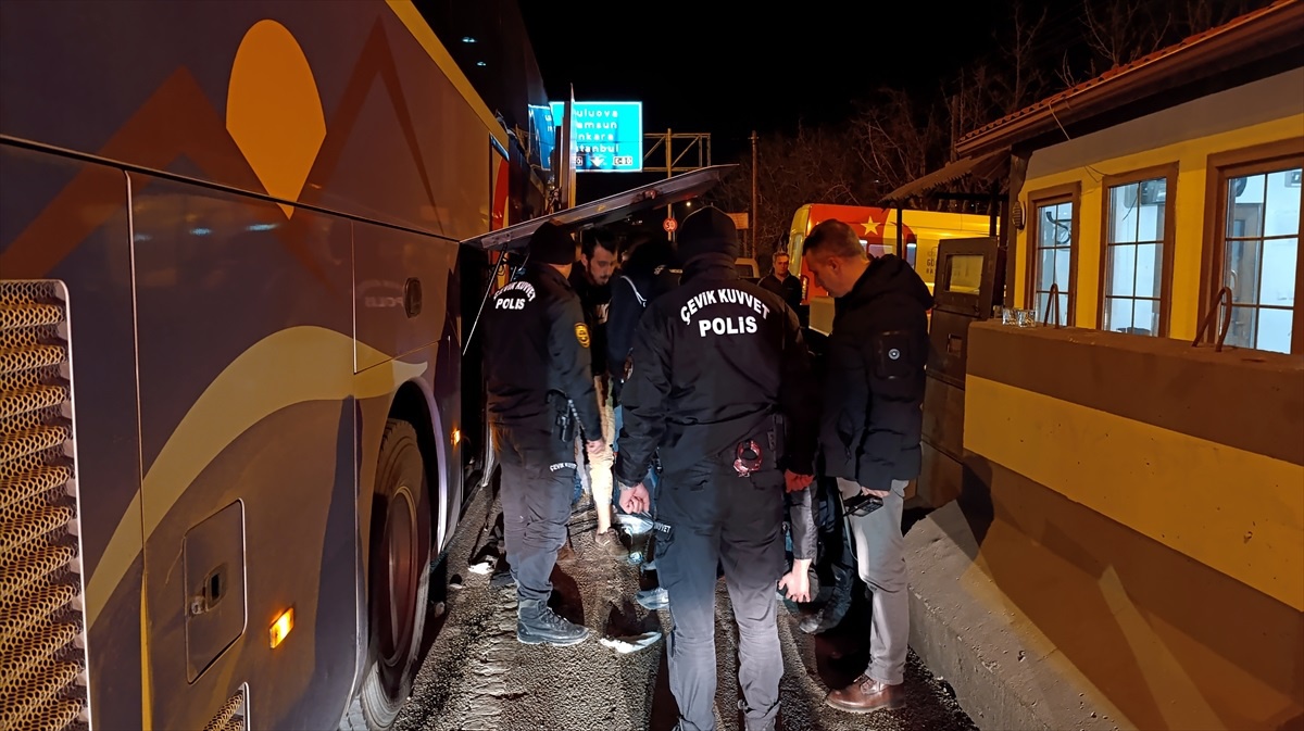 Amasya\'da Düzensiz Göçmen Operasyonu