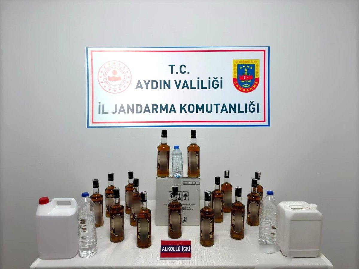 Aydın\'da Sahte Alkol Uygulaması