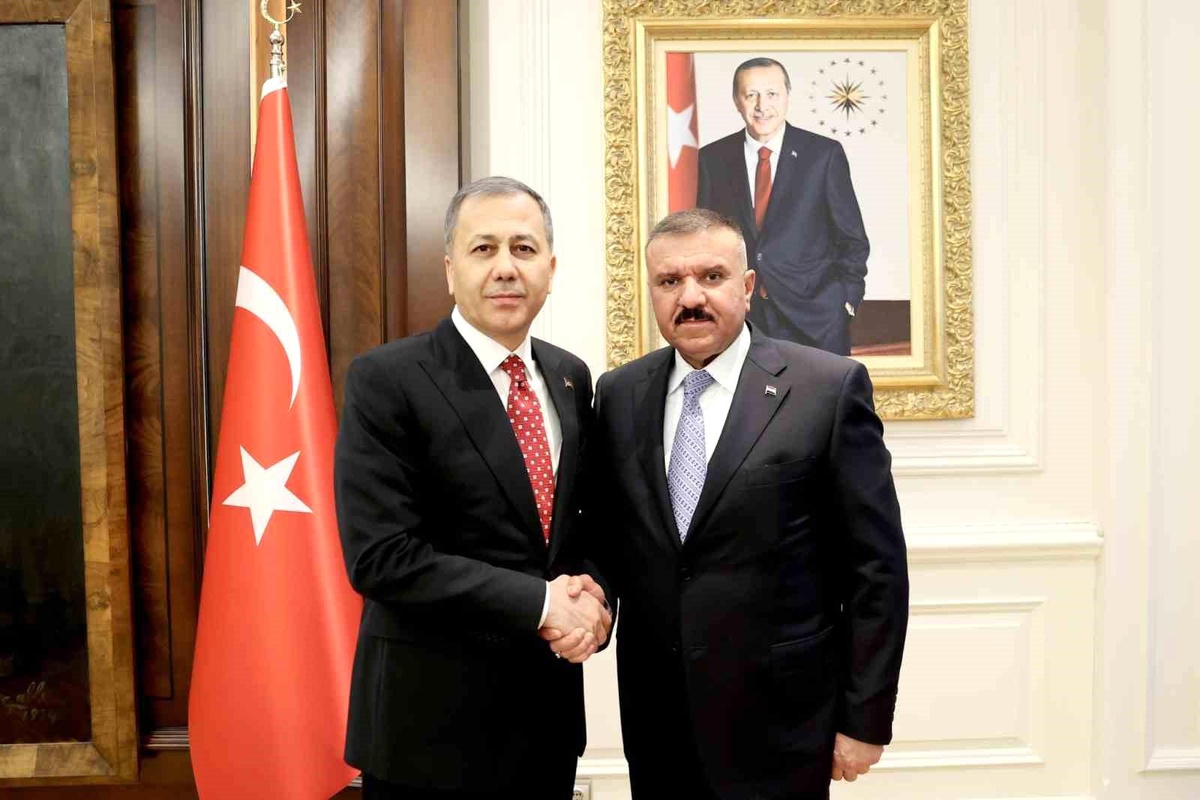 Yerlikaya ve Irak Bakanı Görüştü
