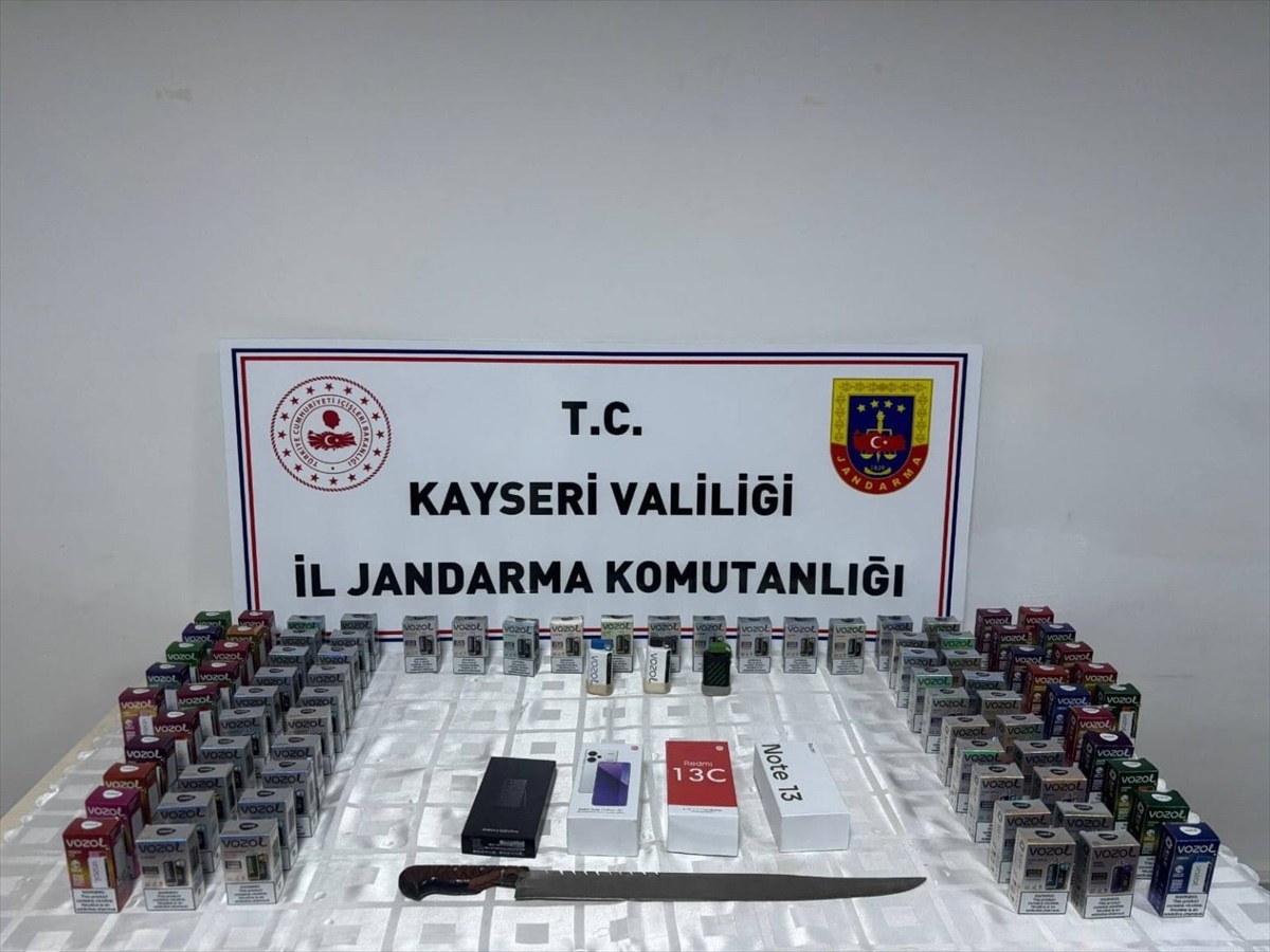 Kayseri\'de Kaçakçılık Operasyonu