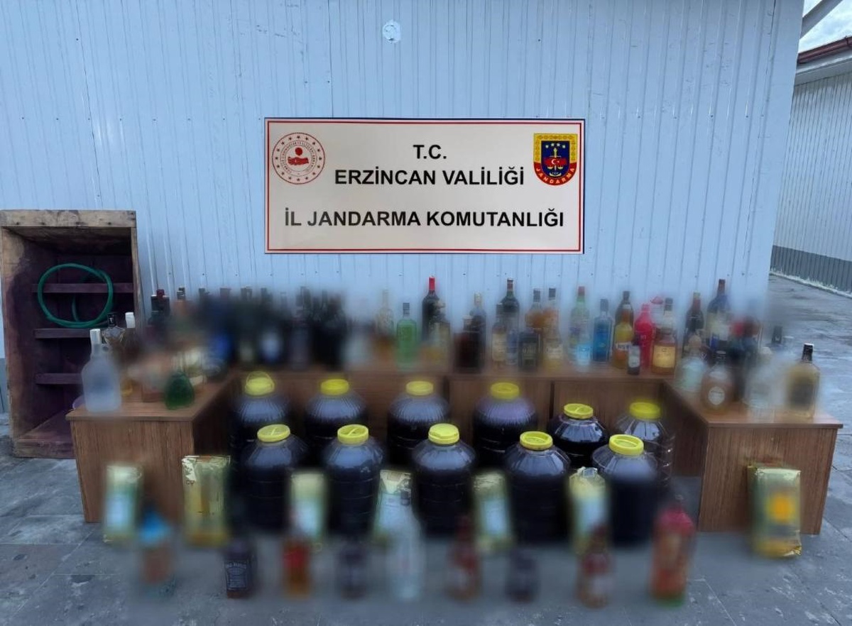Yılbaşı Öncesi Erzincan\'da Kaçak İçki Operasyonu