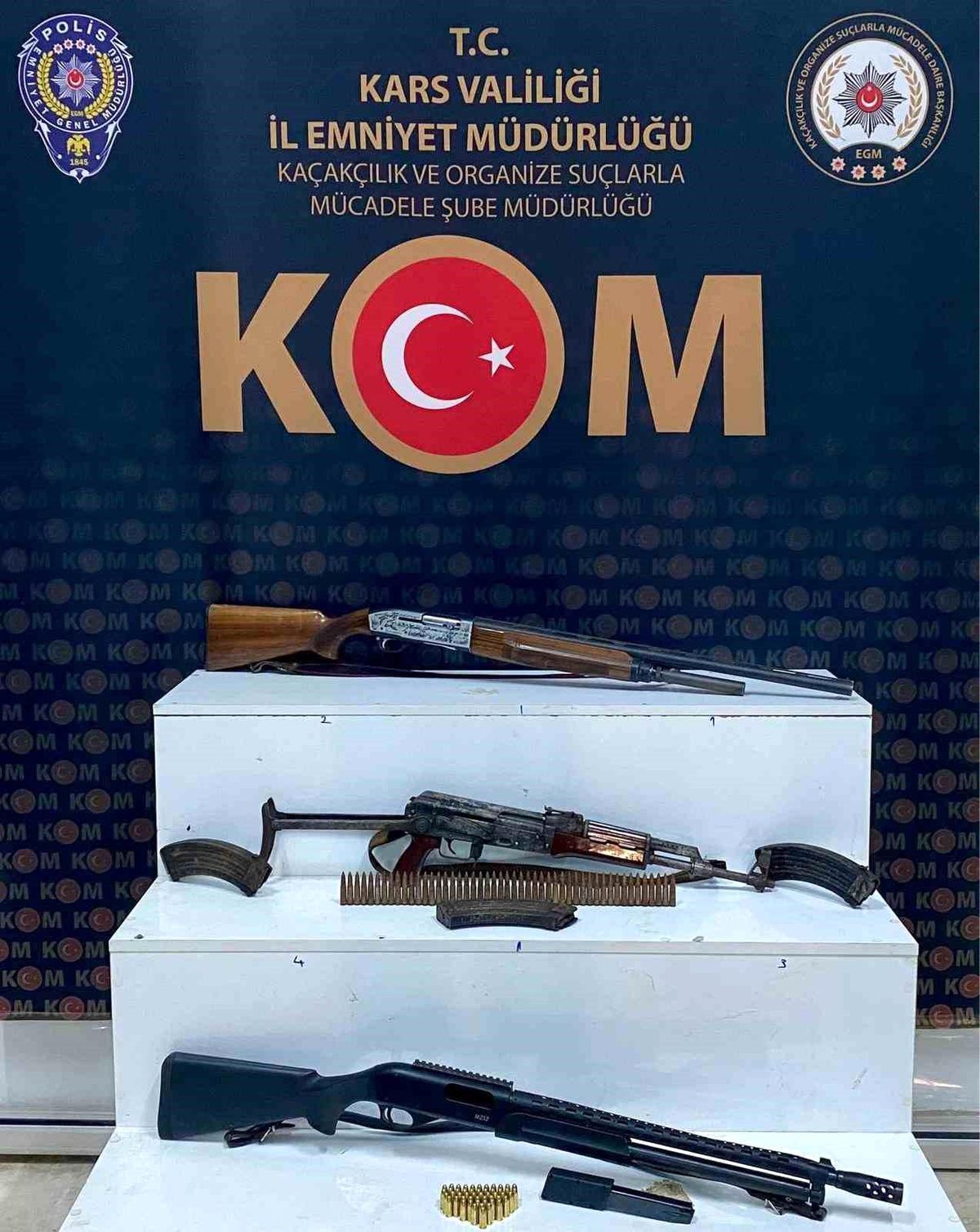 Kars\'ta Yasa Dışı Silah Operasyonu