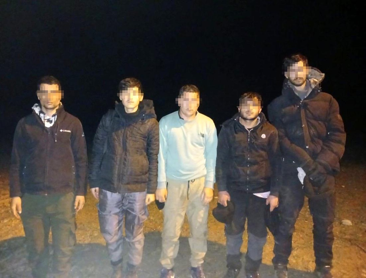 Kırklareli\'nde 94 Kaçak Göçmen Yakalandı