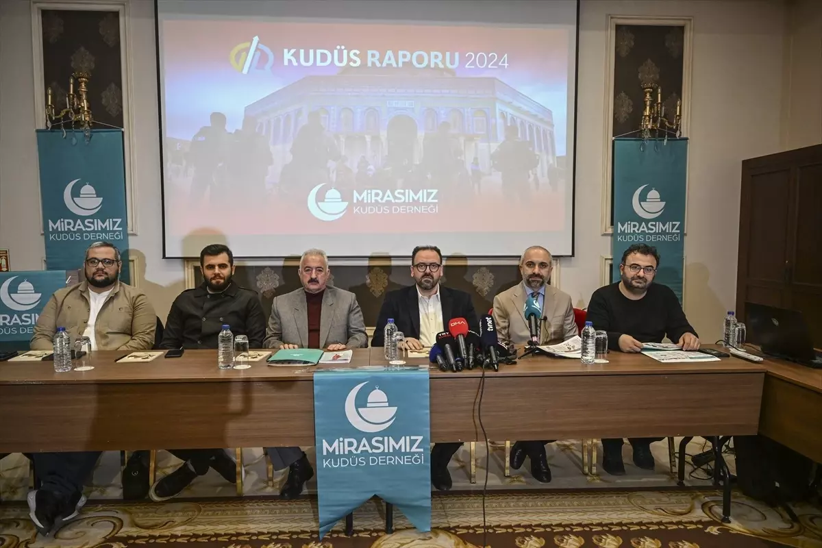 Mirasımız Kudüs Derneğinin "2024 Kudüs Raporu" açıklandı