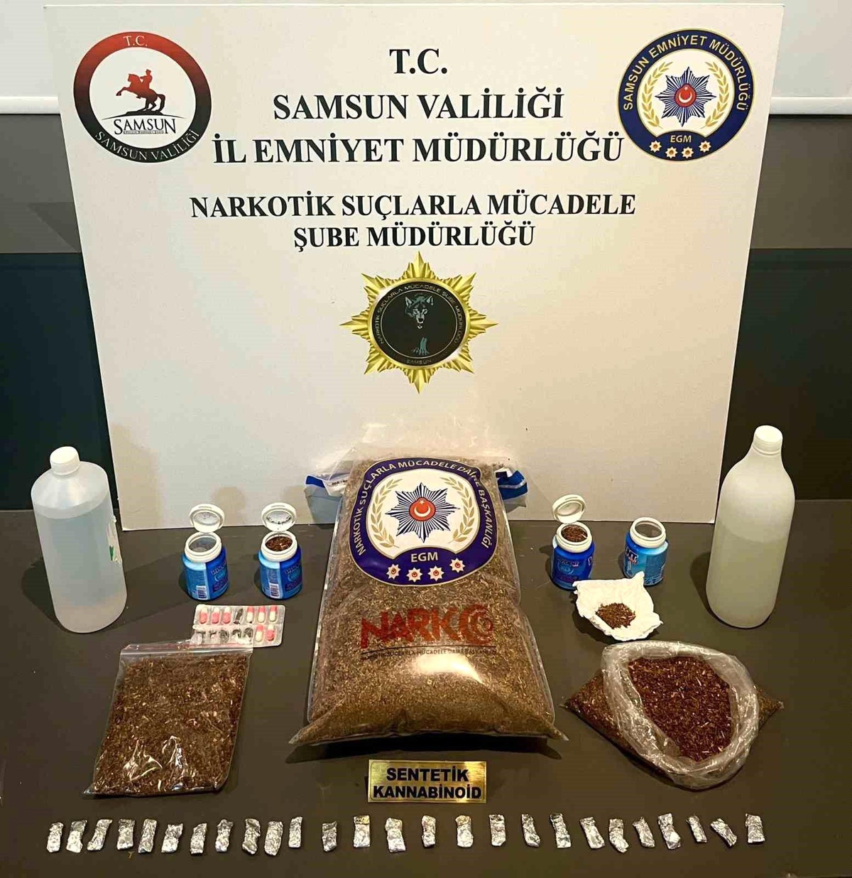 Samsun\'da Uyuşturucu Operasyonu: 2 Gözaltı