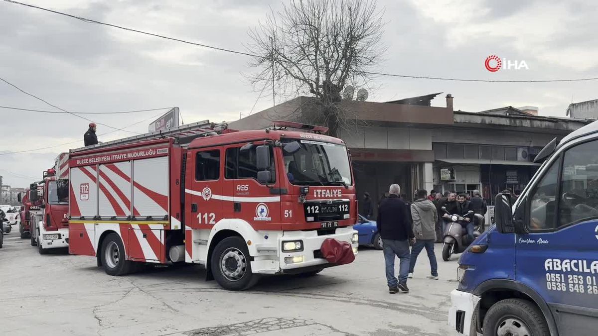 Düzce\'de Şarjda Bırakılan Matkap Patladı