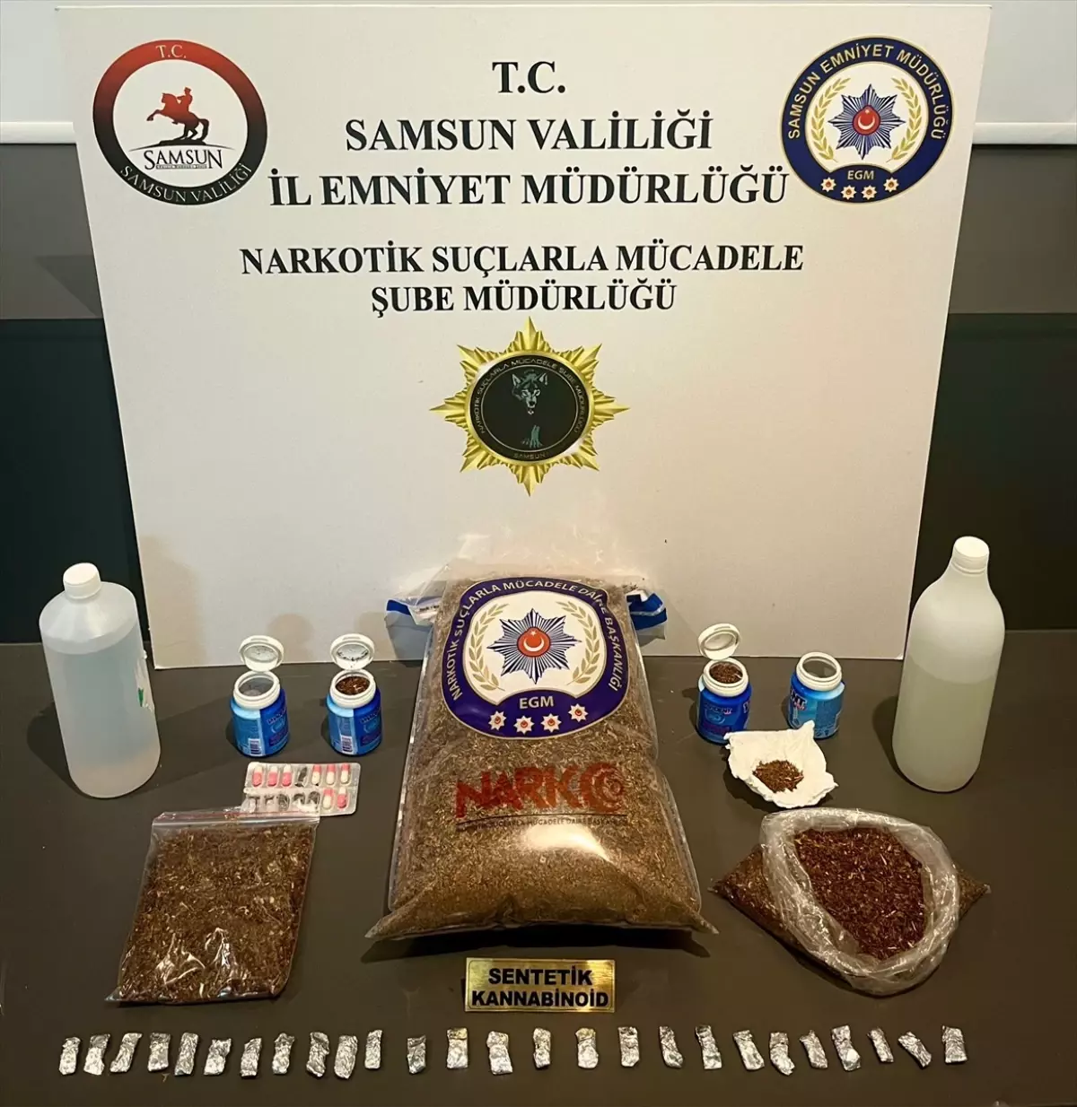 Samsun\'da Uyuşturucu Operasyonu