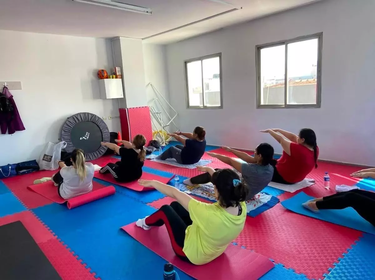 Turgutlu\'da Kadınlar İçin Pilates Kursuna Yoğun İlgi