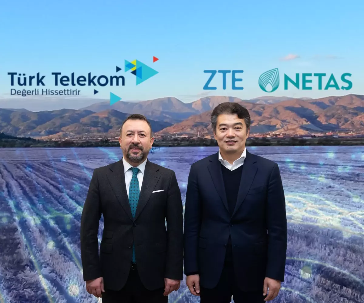 Türk Telekom ve ZTE\'den Çorum\'da 5G Akıllı Tarım Projesi