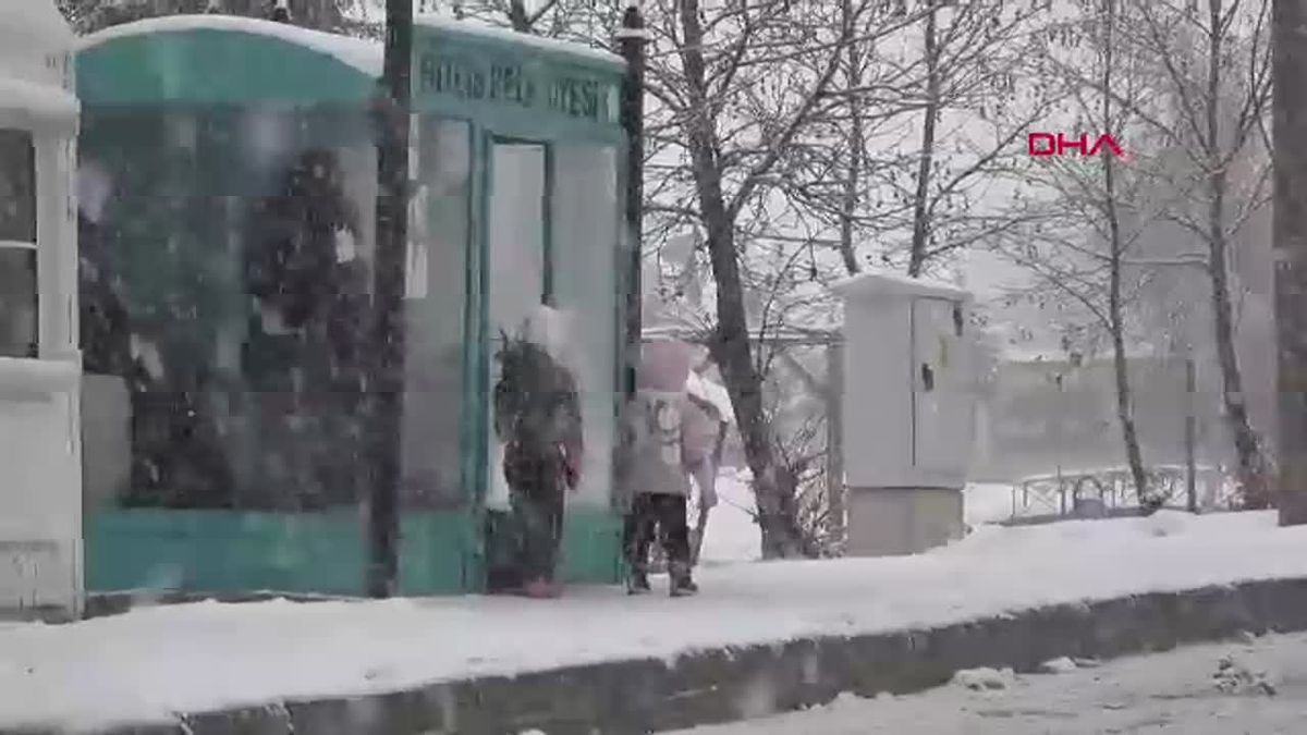 Bitlis\'te Kar Yağışı Hayatı Olumsuz Etkiledi