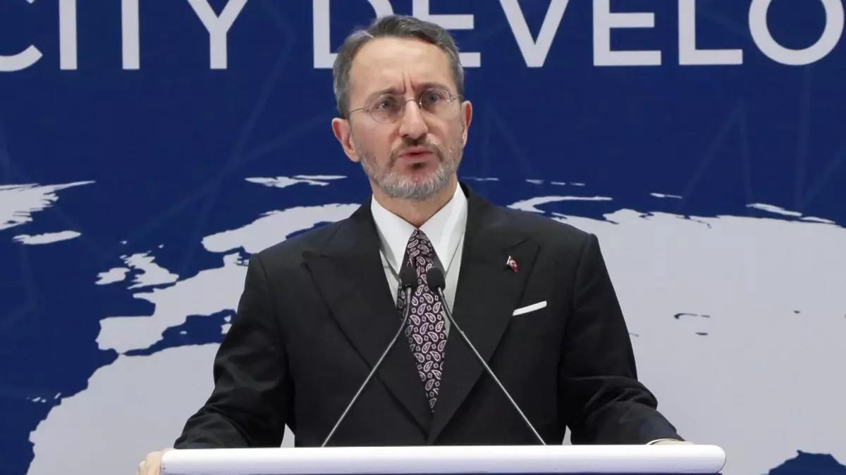 Fahrettin Altun: Filistin\'deki zulmü sonlandırmak için en cesur mücadeleyi veren Türkiye\'dir
