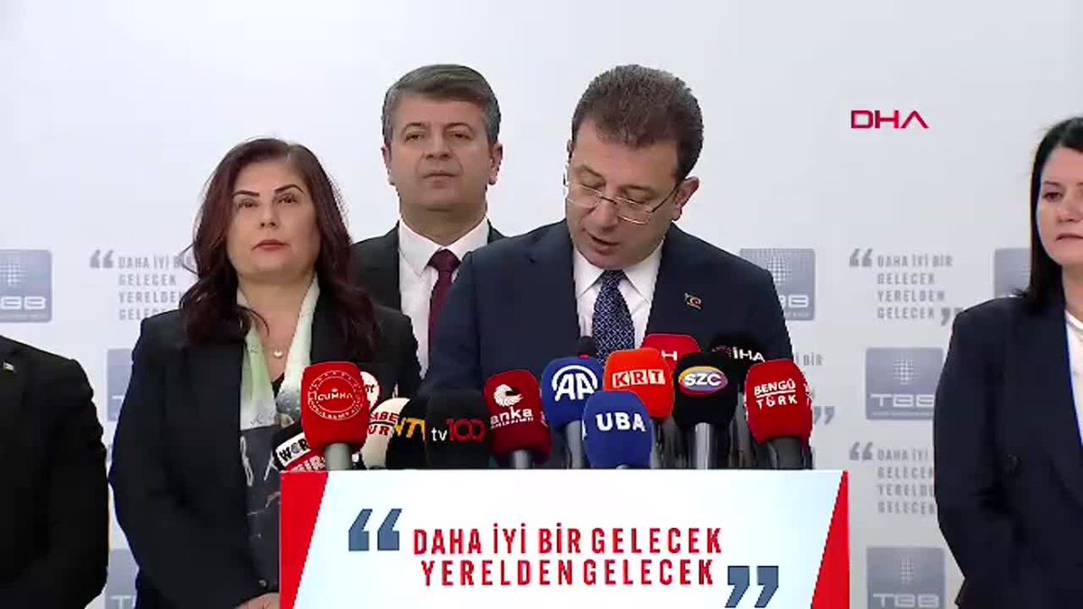 İmamoğlu: Suriye için elimizden gelen desteği yapmaya hazırız