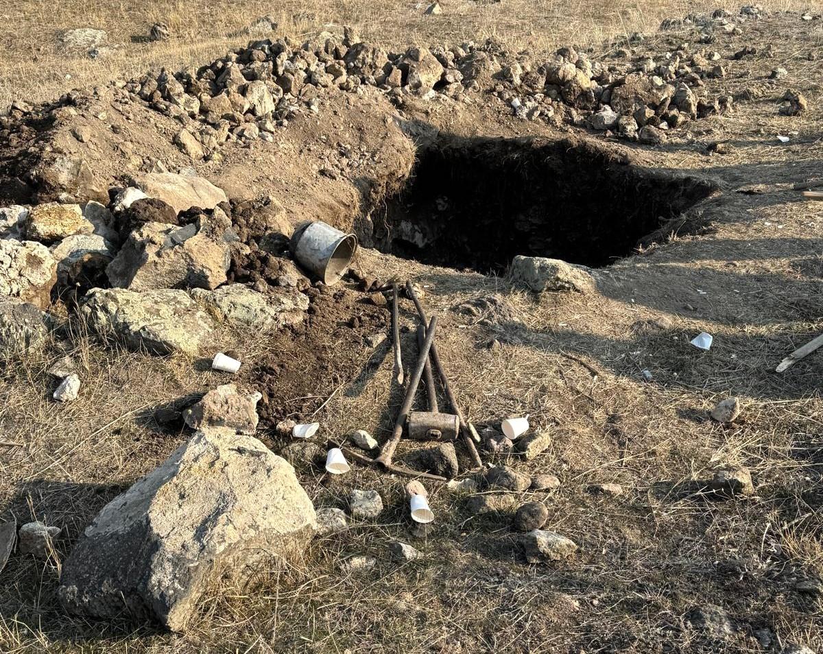 Kars\'ta Kaçak Kazı Operasyonu