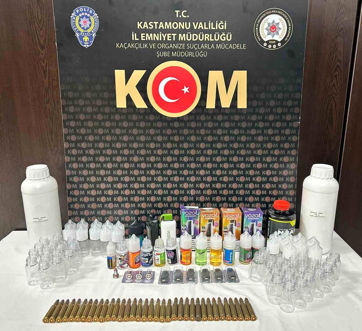 Kastamonu\'da Elektronik Sigara Operasyonu