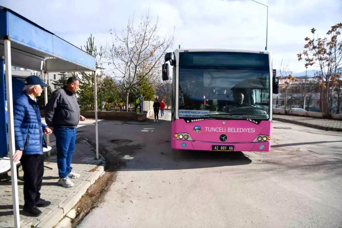 Konya Büyükşehir Belediyesi Tunceli\'ye 2 Engelli Dostu Otobüs Tahsis Etti