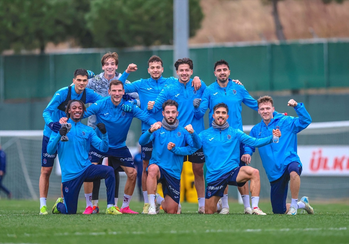Trabzonspor, Samsunspor Maçına Hazırlanıyor