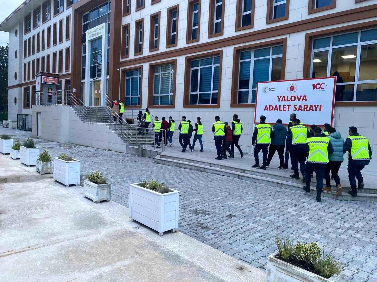 Yalova\'da Uyuşturucu Operasyonu