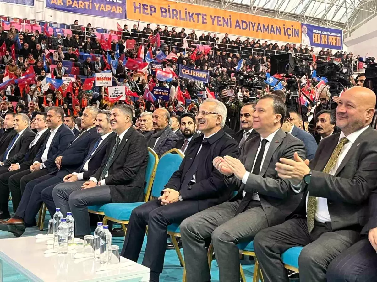 AK Parti Adıyaman 8\'inci Olağan İl Kongresi yapıldı