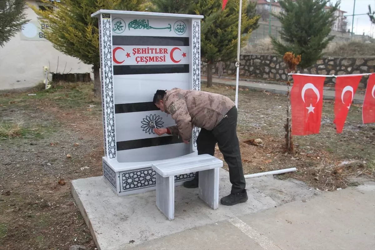 Beyşehir\'de şehitler çeşmesi dualarla açıldı