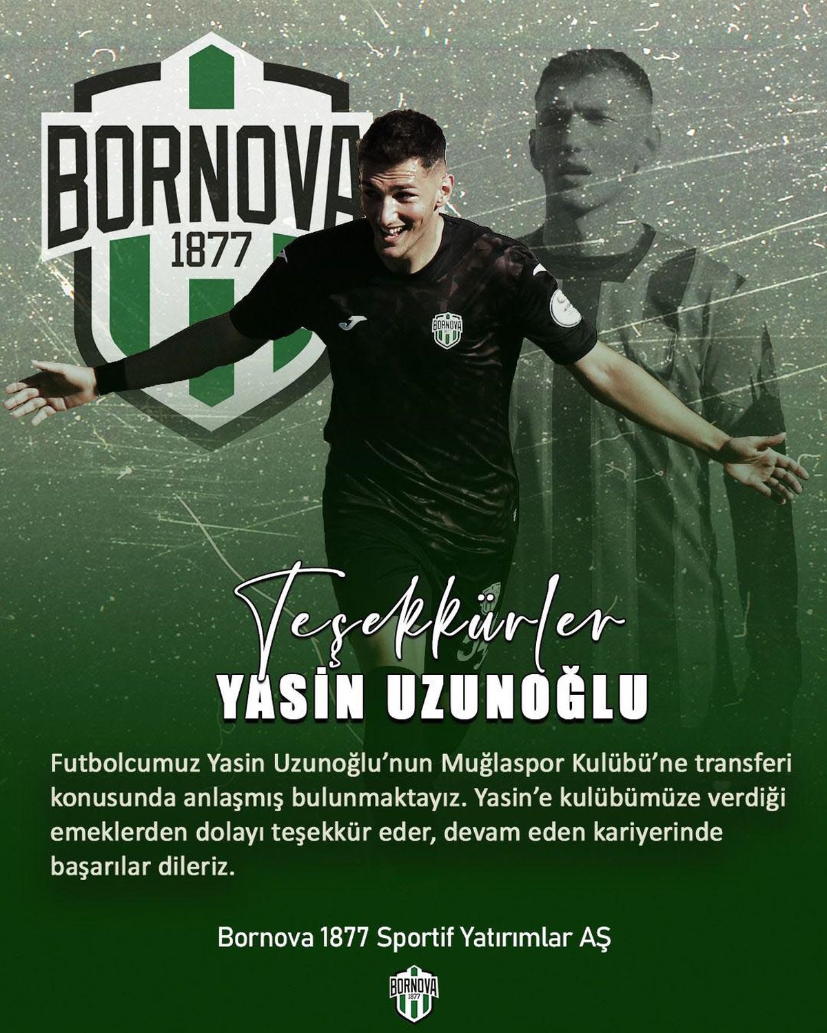 Yasin Uzunoğlu Muğlaspor\'a Transfer Oldu
