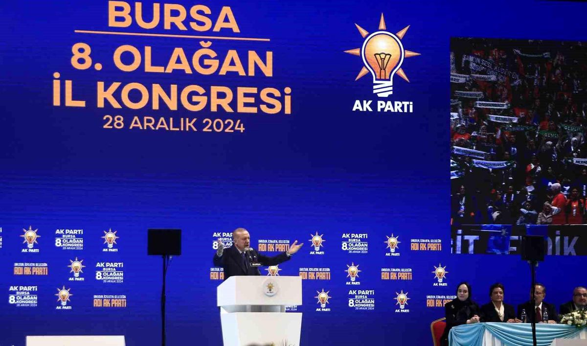 Cumhurbaşkanı Erdoğan, Bursa\'ya 785 milyar liralık yatırım yaptıklarını açıkladı