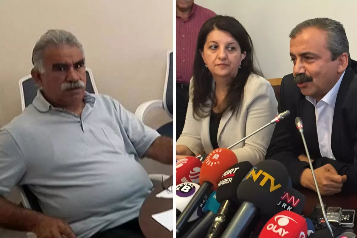 DEM Parti Milletvekilleri Sırrı Süreyya Önder ile Pervin Buldan, İmralı\'da Öcalan ile görüşüyor