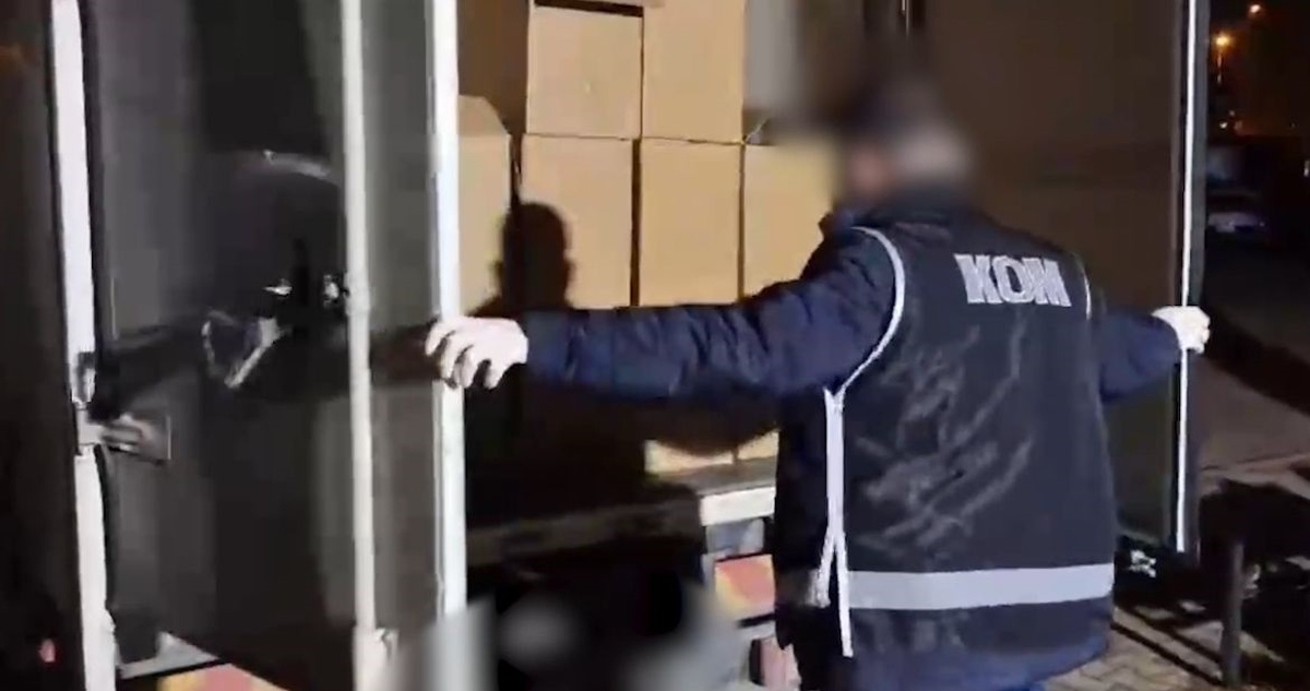 Kayseri\'de 1 ton 135 kilo kaçak tütün ele geçirildi