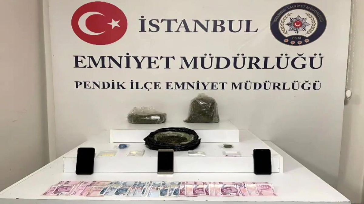 Pendik\'te Uyuşturucu Operasyonu: 3 Gözaltı