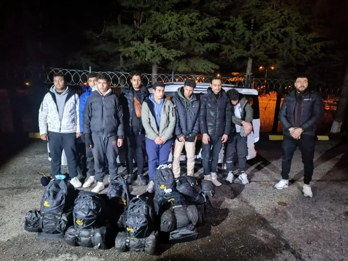 Tekirdağ\'da Düzensiz Göçmen Operasyonu