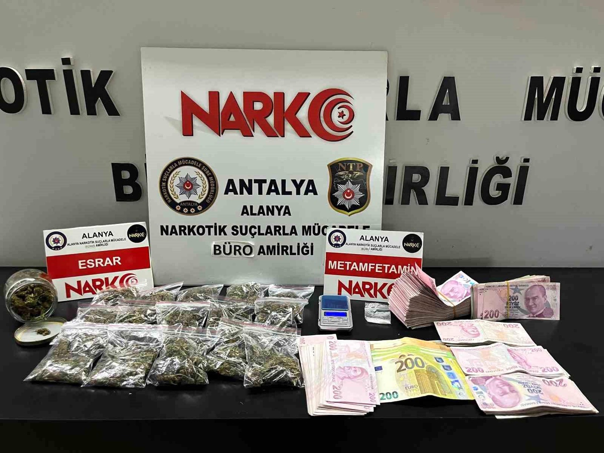 Alanya\'da Uyuşturucu Ticareti Operasyonu