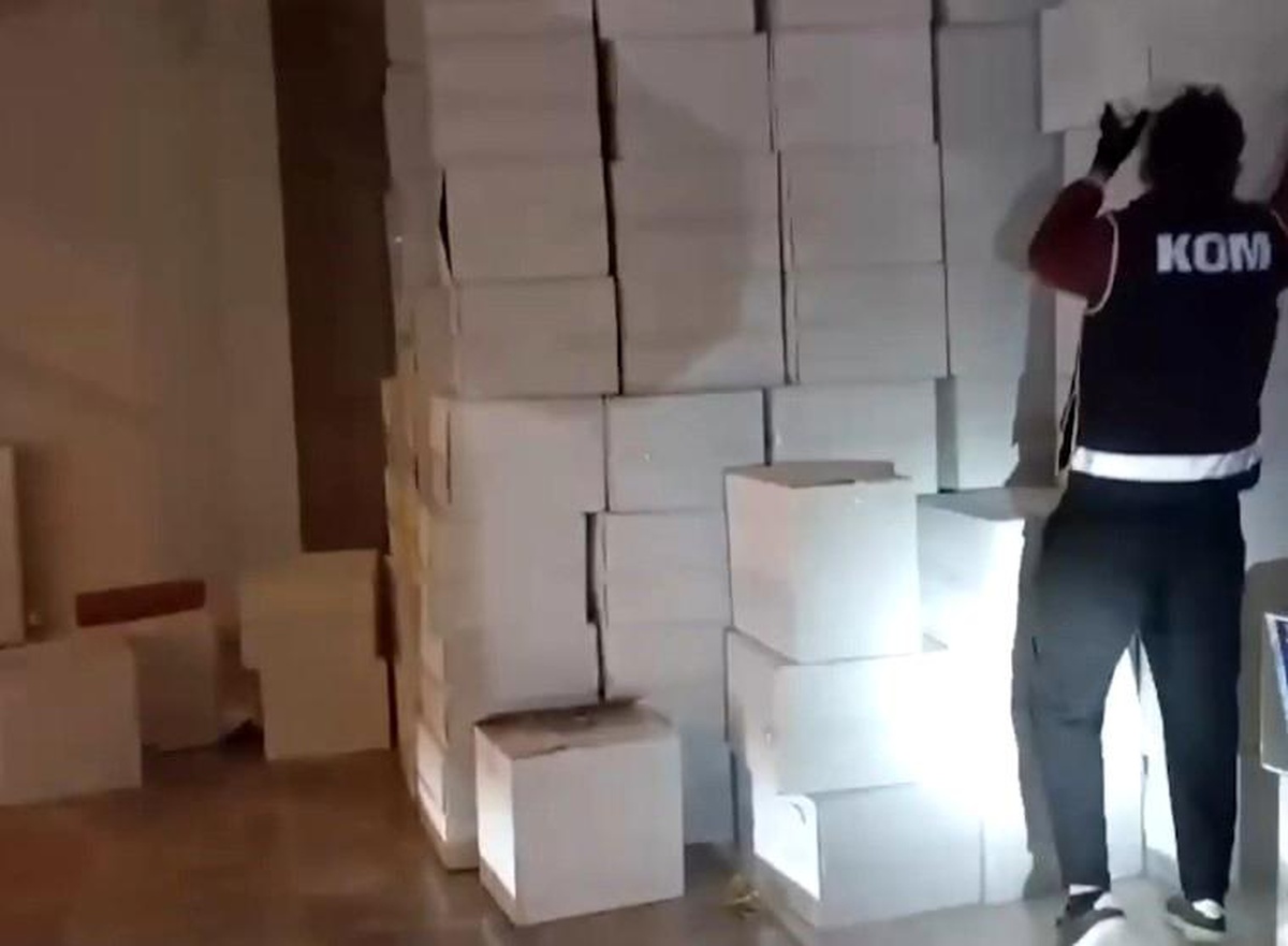 Kayseri\'de 900 Kilo Kaçak Tütün Ele Geçirildi
