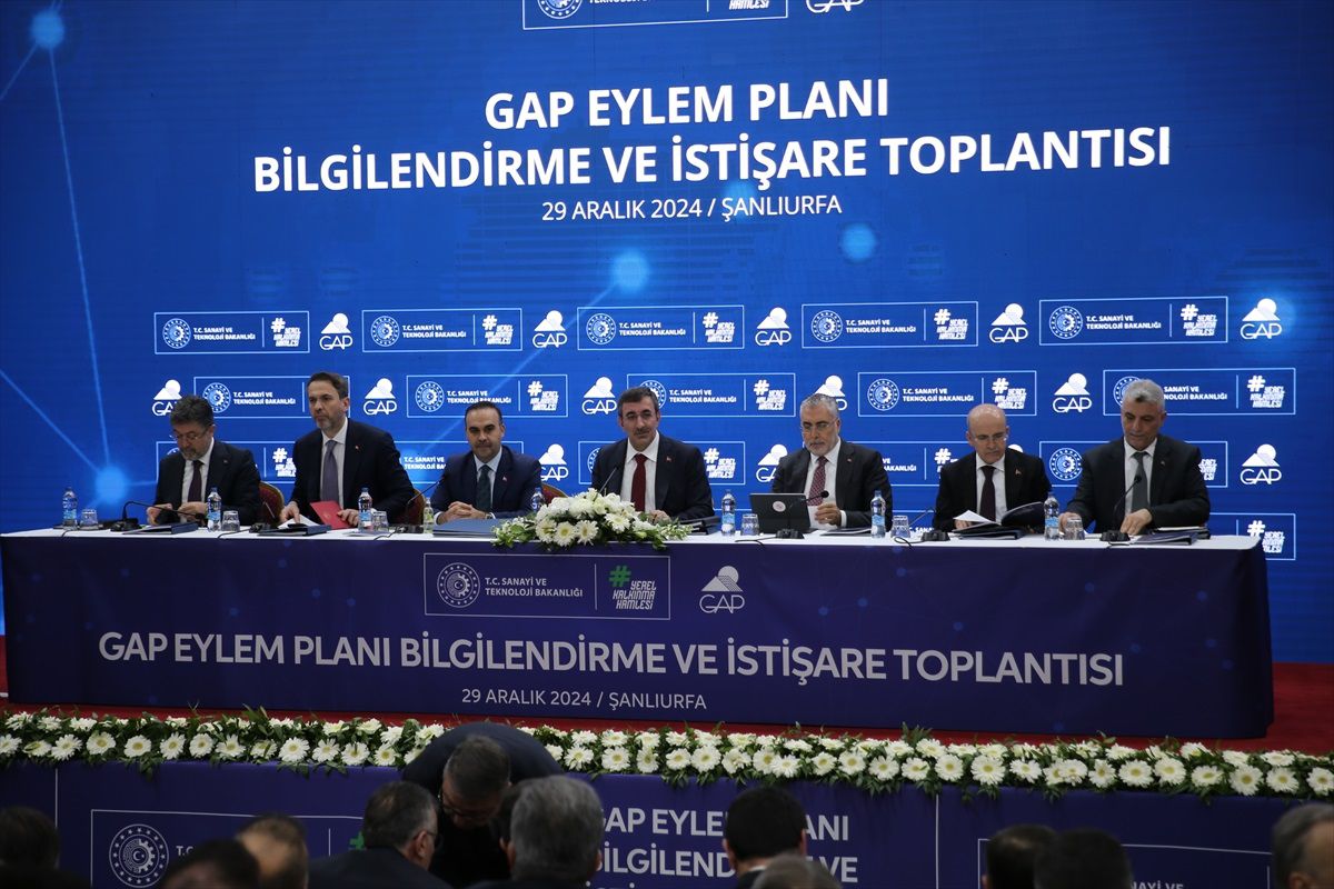 GAP Eylem Planı Toplantısı Şanlıurfa\'da