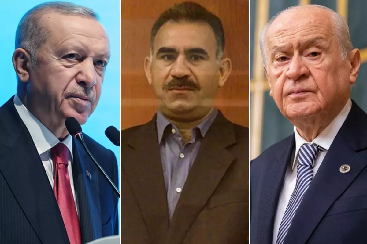 Teröristbaşı Öcalan\'ın 7 maddelik mesajından Erdoğan ve Bahçeli\'ye destek çıktı