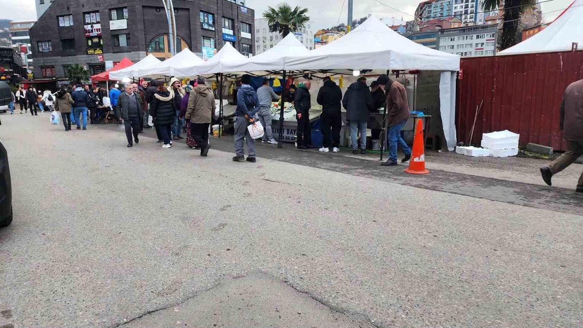 Zonguldak\'ta İstavrit Fırtınası