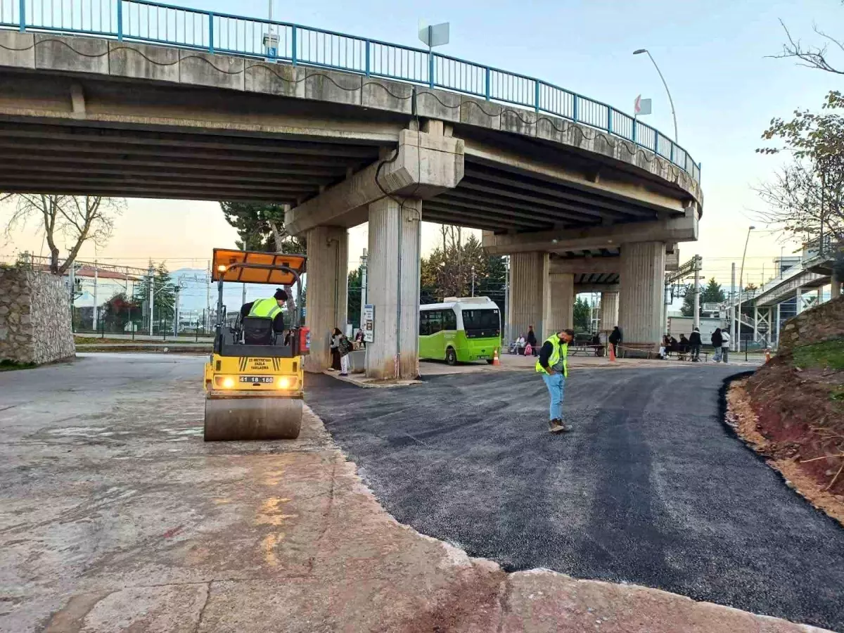 İzmit Batı Terminali Durağı Genişletildi