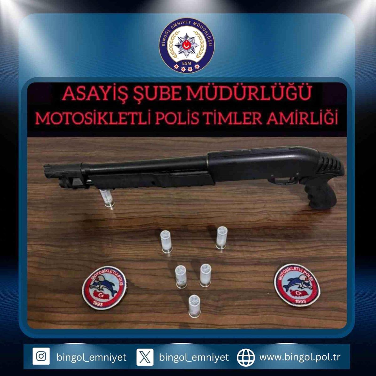 Bingöl\'de 2 Tüfek Ele Geçirildi