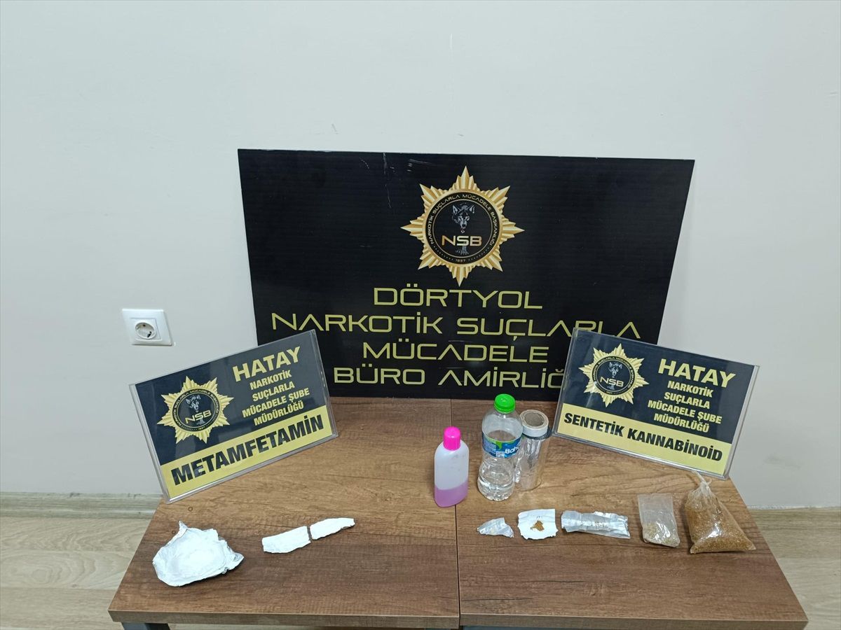 Hatay\'da Uyuşturucu Operasyonu: 4 Gözaltı
