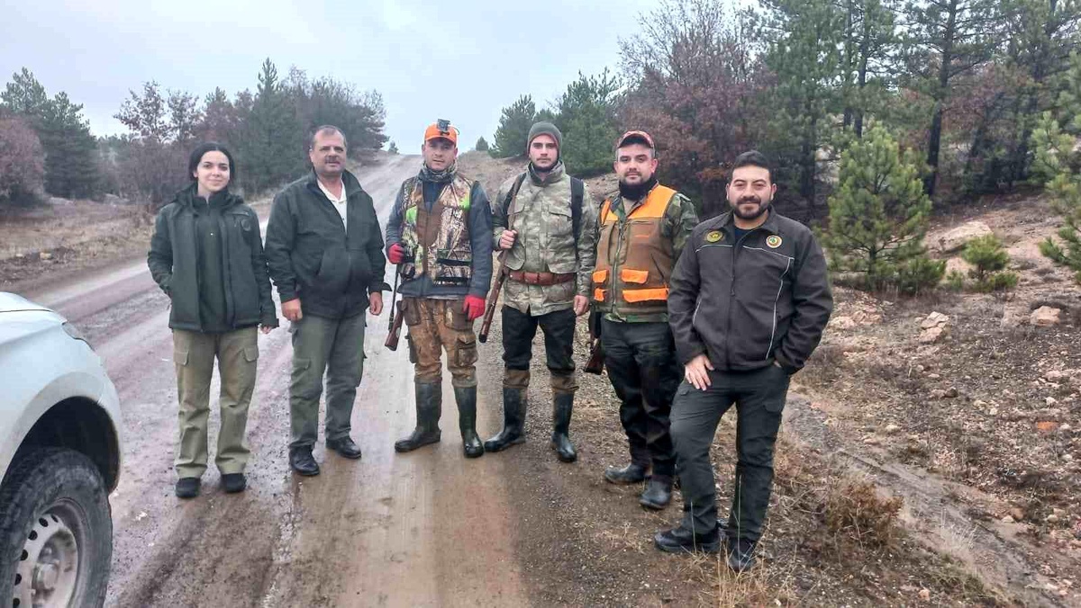 Kütahya\'da Av Koruma Kontrol Faaliyetleri