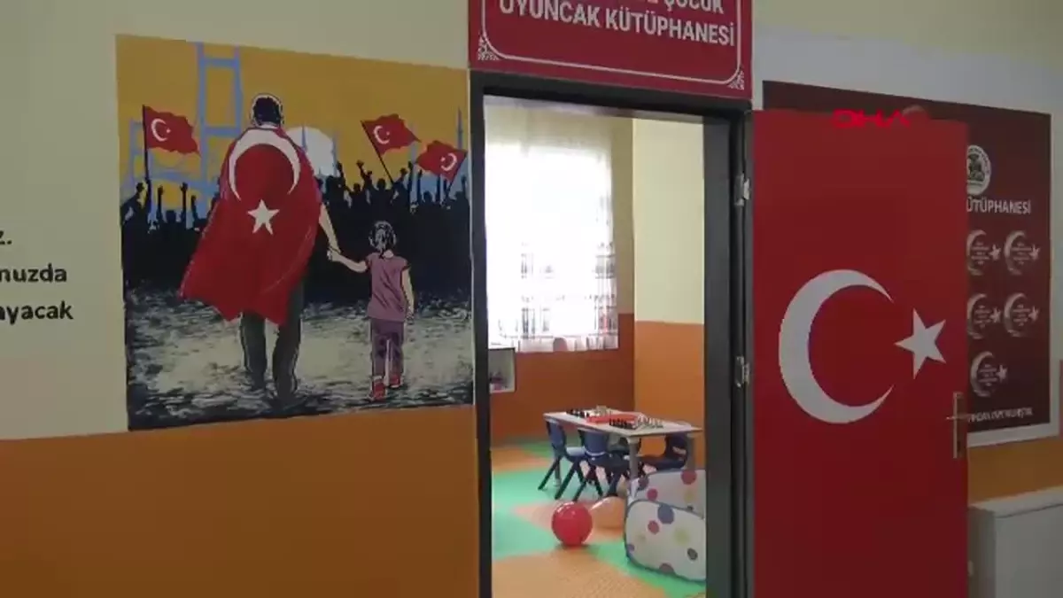 Silopi\'de şehit bebek ve çocuk oyuncak kütüphanesi açıldı