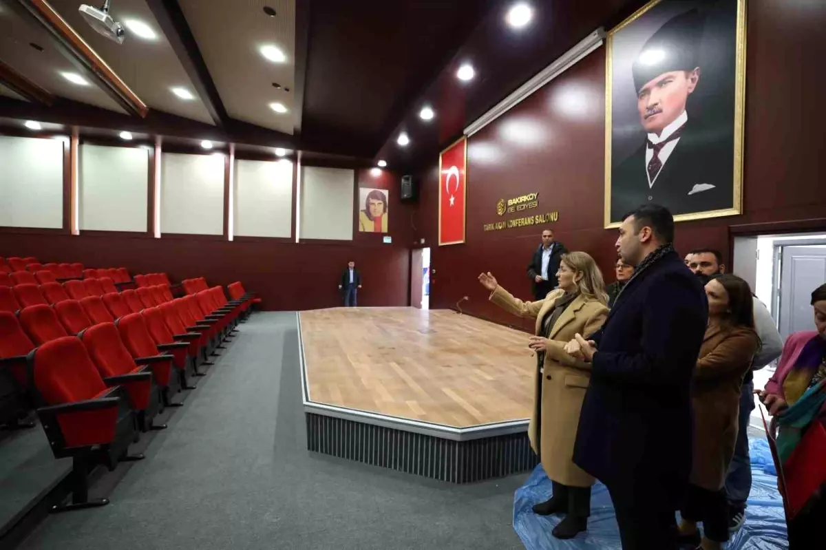 Bakırköy Belediyesi Tarık Akan Kültür Merkezi\'ni Yeniliyor