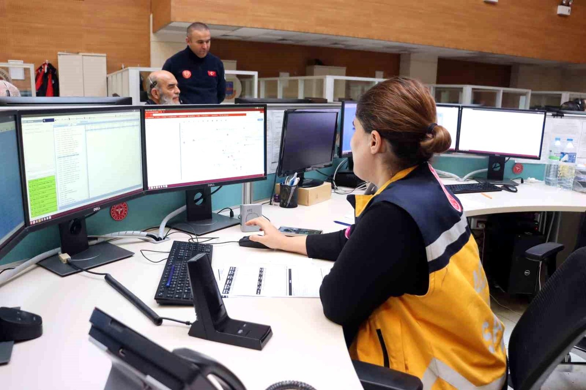 Kayseri 112 Acil Çağrı Merkezine 1,6 Milyon İhbar